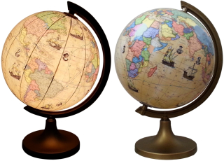 Globe 250 mm trasy prieskumníkov podsvietené deti