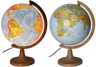 Globe 320 mm podsvietené 2in1 zóny 32 Aplikácia