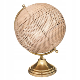 Rattan Globe pre salón Kula Ziemska Boho