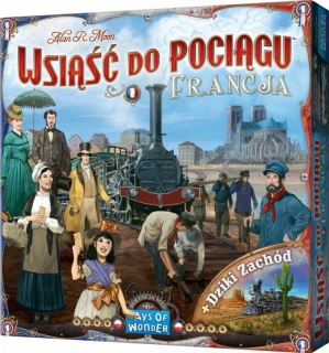 Hra, aby ste sa dostali na mapu vlaku 6 - Francúzsko a D