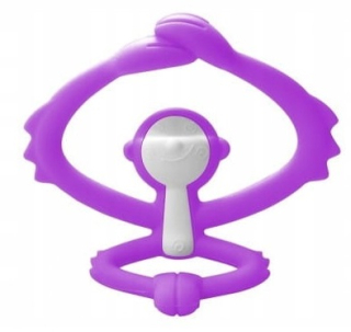 Hračka na hryzanie Monkey Purple Mombella