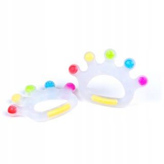 Silikónový teeter pre bábätká Candy Crown