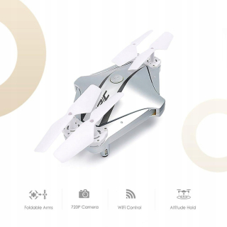 H44wh skladací dron 720p Wifi kamera Quadcopter S