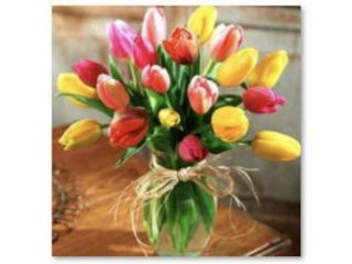 Vyšívací diamantový obraz Trusts Tulips Flowers Bytice