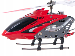 Helikoptéra Syma na diaľku riadená červená s107g