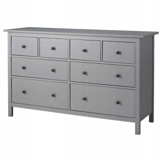 Hemnes hrudník zásuviek 8 zásuviek 160x96 cm šedá škvrna Ikea