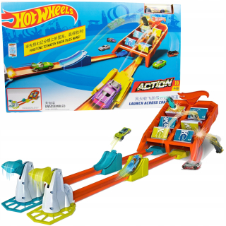 Hot Wheels Action Set Skok pre Target + Auto