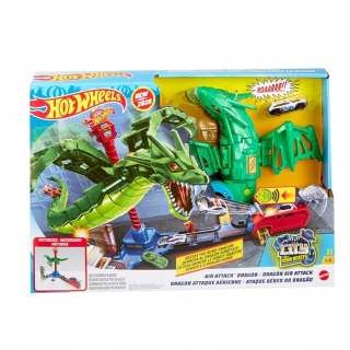 Hot Wheels City Dragon Attack Set