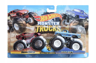 Hot Wheels Monster Truck Monster Vette Vs. veľká noha