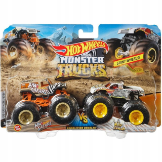 Hot Wheels Monster Truck Safari Vs. Divoký pruh