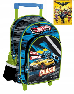 Hot Wheels Backpack School Kuver + LEGO