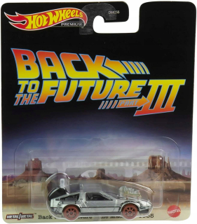 Hot Wheels Premium späť do Future Time Machine