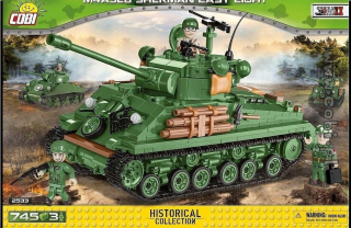 HV WWII M4A3E8 Sherman Easy osem, COBI