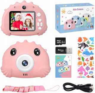 Detský fotoaparát Hangrui Pink