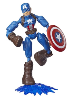 Hasbro Bend a Flex Avenger Captain America E7869