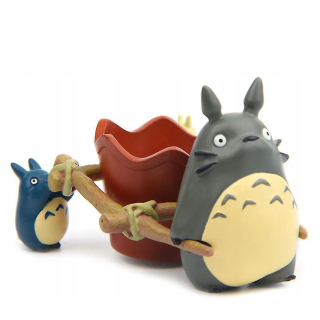 Hayao Miyazaki Totoro Mini Basket Pot Rysune
