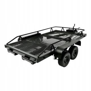 Ťažký nákladný automobil s plochým prívesom pre domácnosti