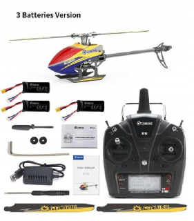 Everyine E150 RC 2.4G 6CH 6-osový gyroskop 3D vrtuľník