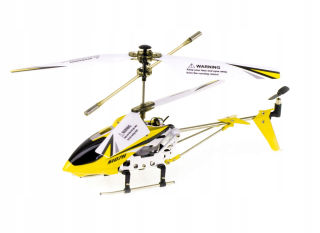 Vrtuľník RC Syma S107H žltá 22x10,5 x 3,8 cm LED
