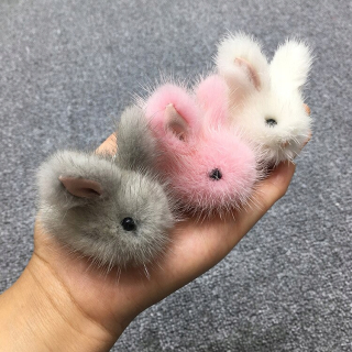 Vysoko kvalitný 5 cm kawaii plyšový keychain roztomilý nork
