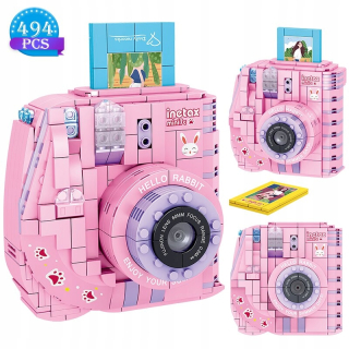 High-Tech nápady tvorba Power Pink Camera Building
