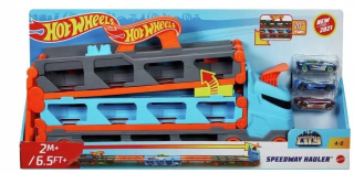 Prepravná hračka Hot Wheels City Race 2v1