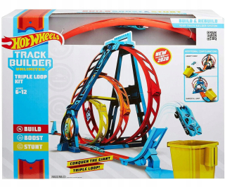 Hot Wheels Track Stavider Triple Set Loop