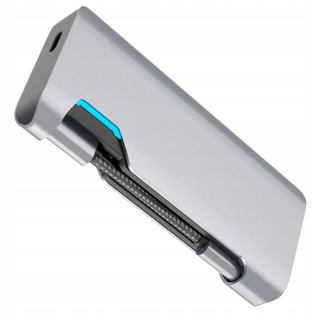 USB Typ 7 v 1 type-C na USB 3.0 RJ45