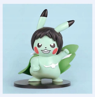 Hulk Pikachu dekorácie bábiky Postmon Avengers Fortune -Telling