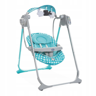 Chicco Polly Swing Up, tyrkysová hojdačka
