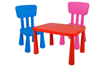 Ikea 2 ks. Stoličky + Mamut Table + Freebies