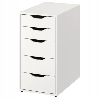 Ikea Alex White hrudník z zásuviek 36x70 cm