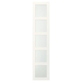 IKEA BERGSBO Dvere matne biele 50x229 cm
