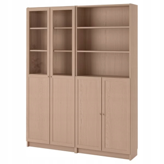 Ikea Billy Oxberg Dable Veline 160x30x202
