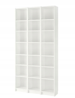 Ikea Billy Bookcase 120x28x237cm White