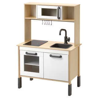 Ikea dktkug mini kuchyňa pre zábavu drevená