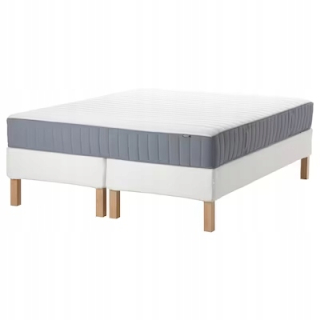 IKEA ESPEVARVALEVAG Kontinentálna posteľ biela 180
