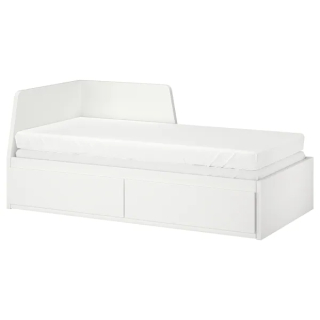 Ikea flkke Freement Freements 2 zásuvky biele 80x200cm