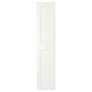 Ikea grimo dvere s pántmi biela 50x229 cm