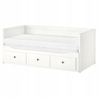 Ikea Hemne Free Freements 3 zásuvky biele 80x200