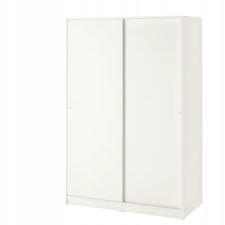 Ikea kleppstad šatníka dverí sklz Big 117x176