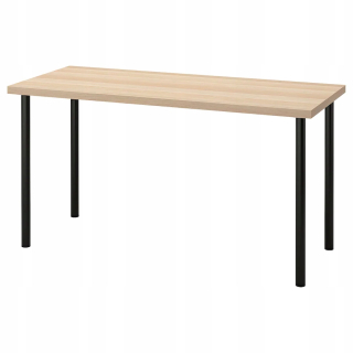Ikea lagkapten adils bajc čierna čierna opk 140x60