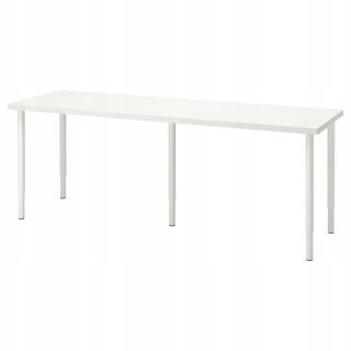 Ikea Lagkapten Olov Desk White 200x60 cm