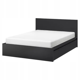 Rám Ikea Malm Bed 4Szuflad Wenge Liroy 180x200