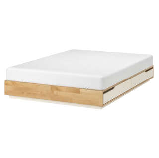 IKEA MANDAL Rám s zásuvkami 140x202 cm
