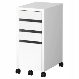 IKEA MICKE Komoda na doklady biela 35x75 cm