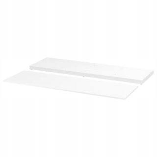 Ikea Nordli Book and Puble, White, 160x47 cm