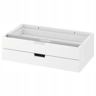 IKEA NORDLI Modulárna komoda s 2 zásuvkami 80x23 cm