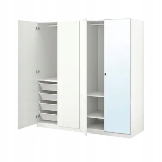 Ikea pax fardal Vikedal Warsable Half White 200x60x201
