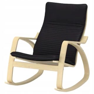 Ikea kresla kresla Brach Black Black Black